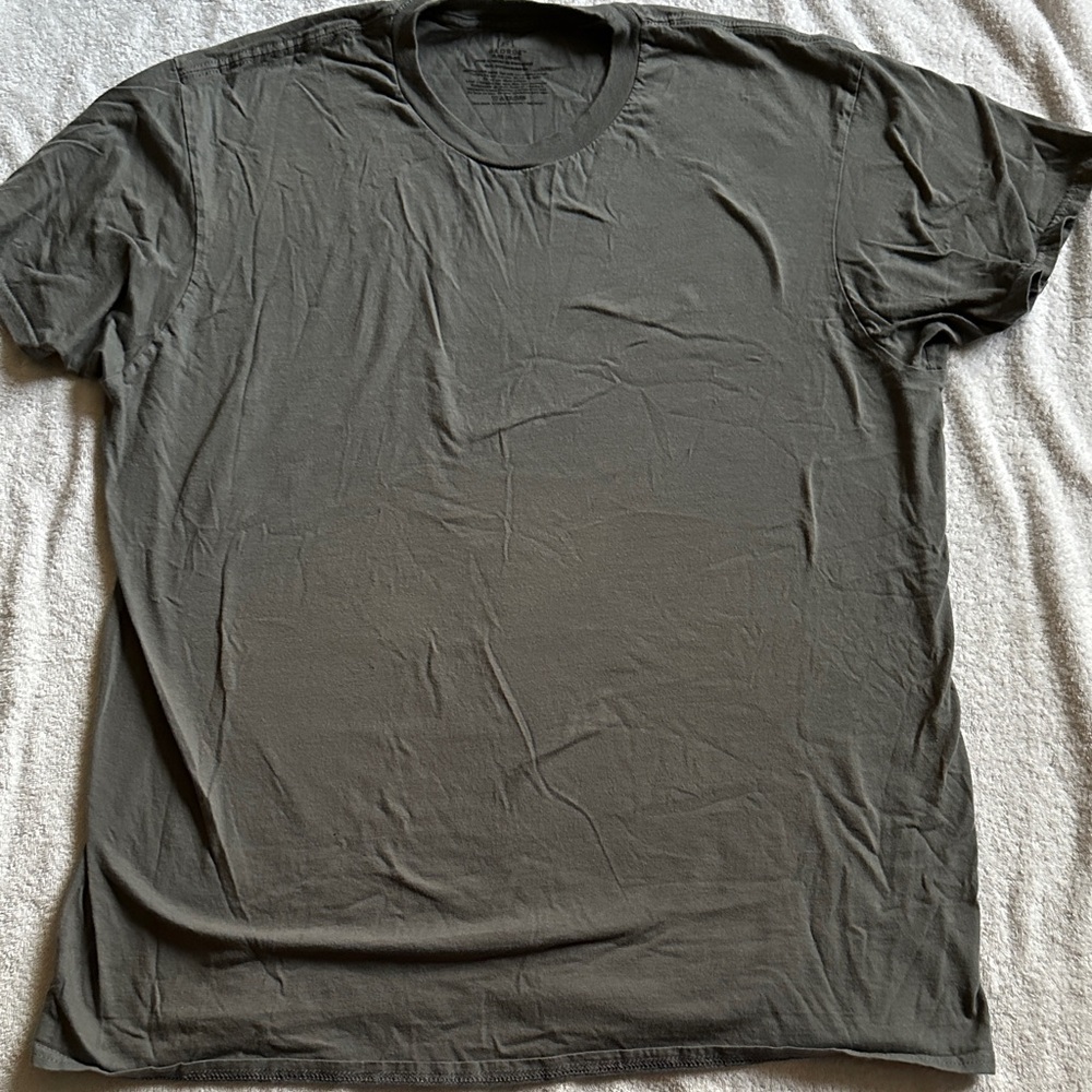 [g] George Men's Short Sleeve Gray T-Shirt Size XL
